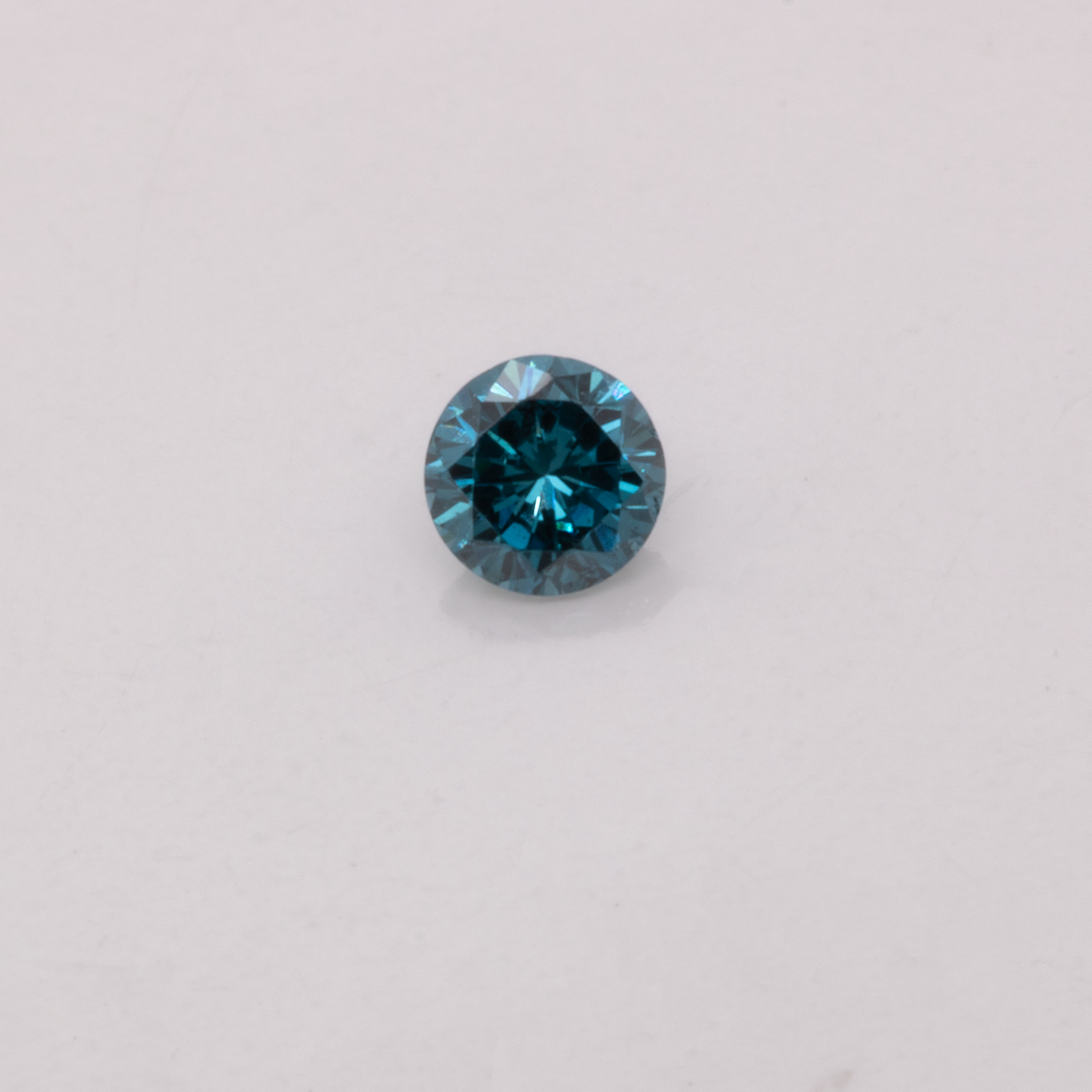 Diamond - blue, VS, round, 2.0mm, approx. 0.03cts, No. D11066