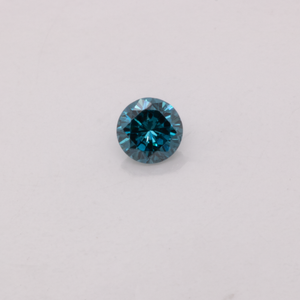 Diamond - blue, VS, round, 2.0mm, approx. 0.03cts, No. D11066