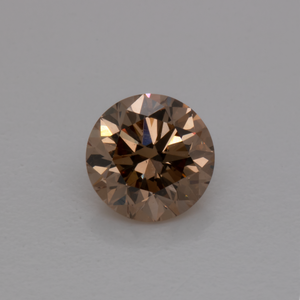 Diomand - champagner, round, 4.9x5.2 mm, 0.51 cts, No. D11087