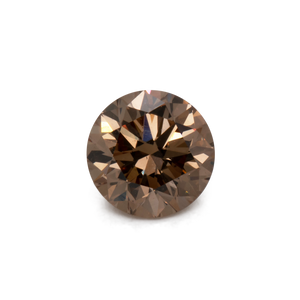 Diomand - champagner, round, 4.9x5.2 mm, 0.51 cts, No. D11087