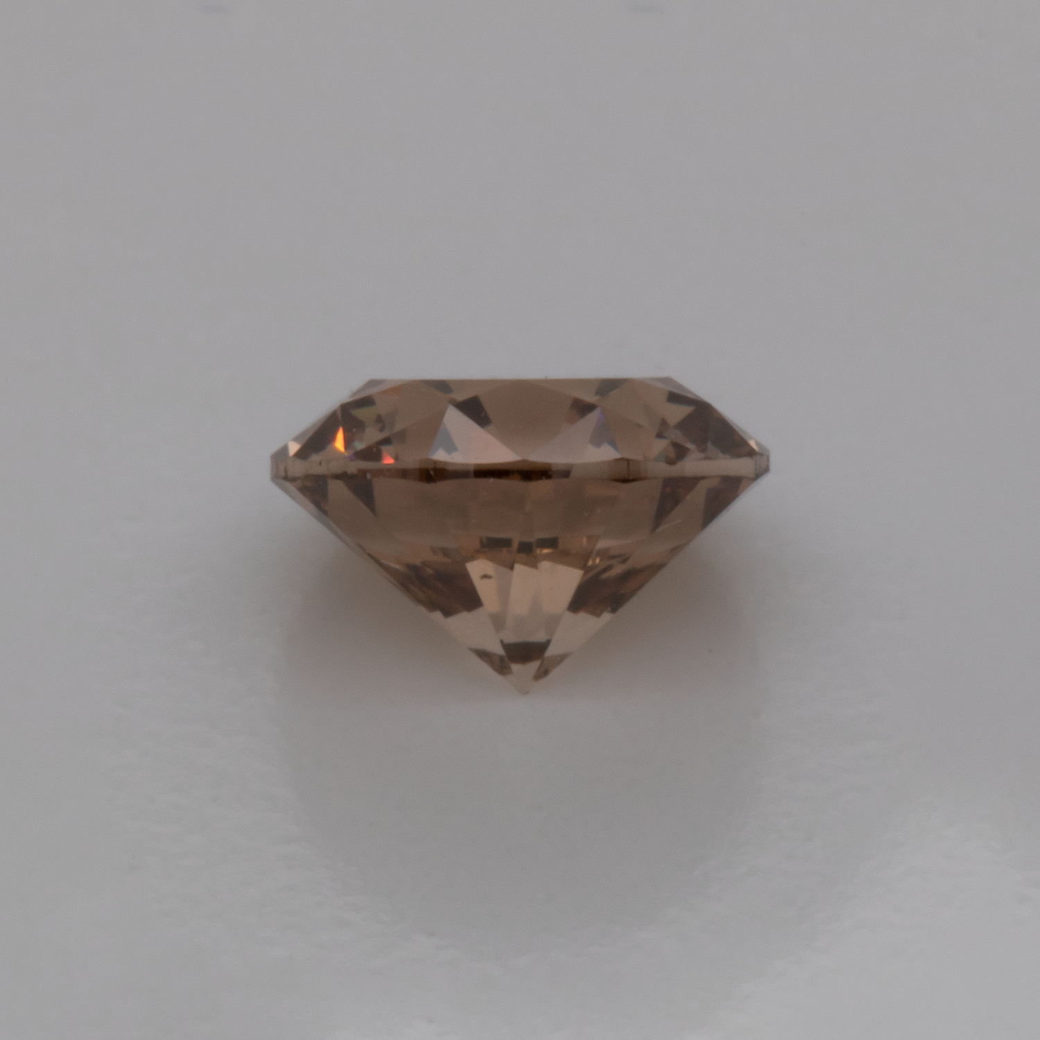 Diomand - champagner, round, 4.9x5.2 mm, 0.51 cts, No. D11087