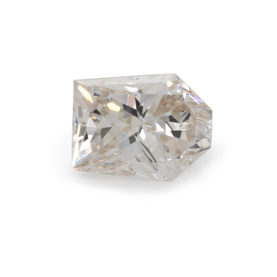 Diamant - leicht getönt weiß, PQ1, fantasie, 5,4x3,9 mm, 0,48 cts, Nr. D12001