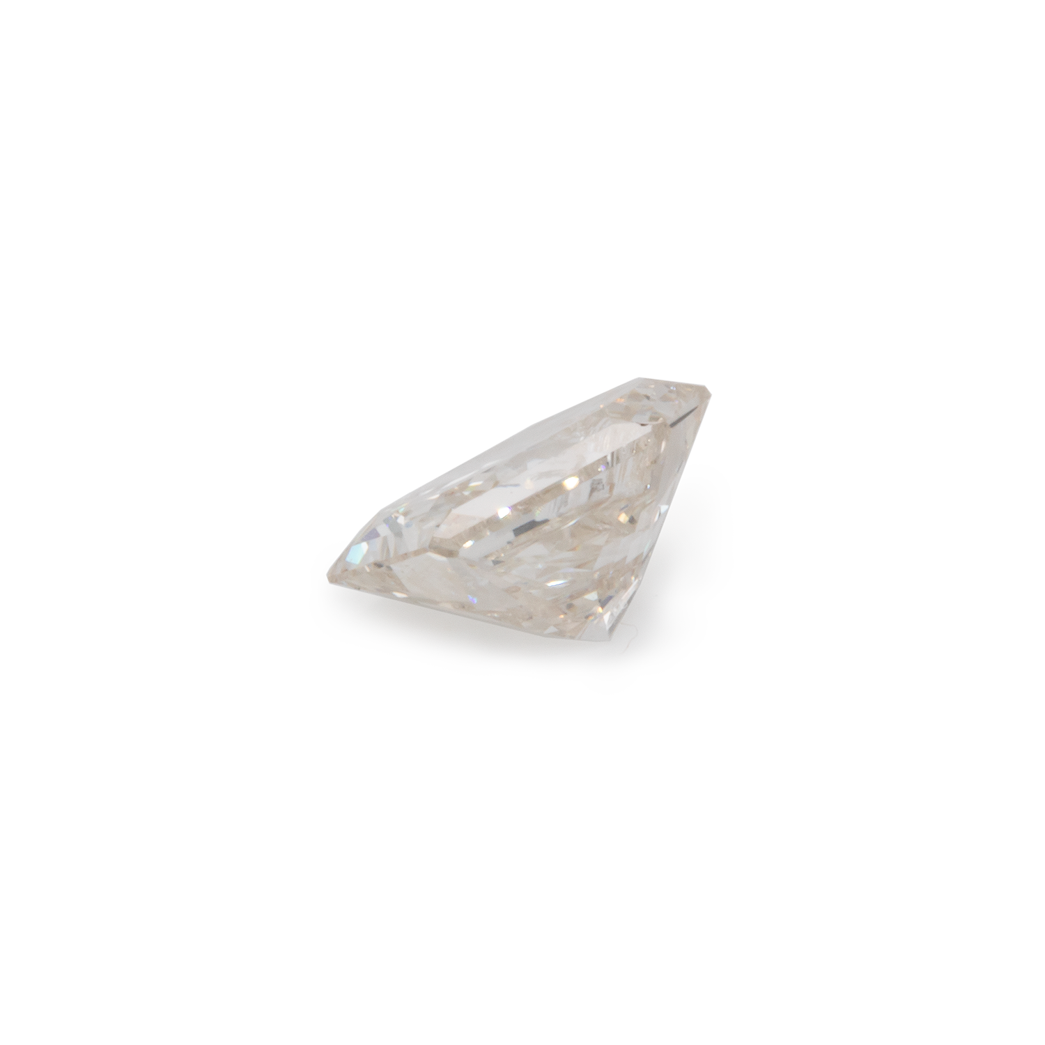 Diamant - leicht getönt weiß, PQ1, fantasie, 5,4x3,9 mm, 0,48 cts, Nr. D12001