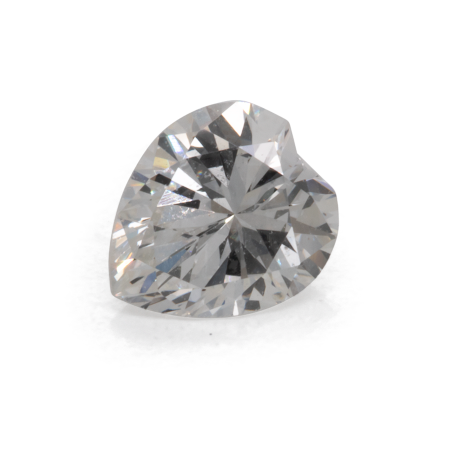 Diamond - white, FL, heart, 4.8x4.1 mm, 0.28 cts, No. D70001