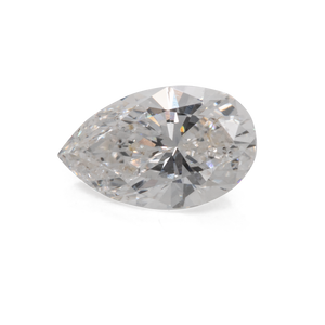 Diamond - fine white, SI2, pearshape, 5.6x3.5 mm, 0.26 cts, No. D80001