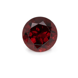 Garnet - red, round, 8x8 mm, 2.49 cts, No. GR10001
