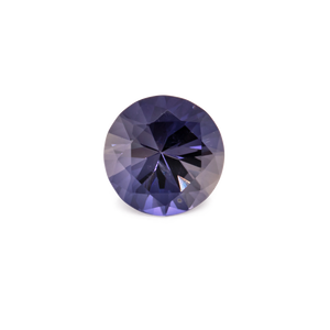 Iolite - purple/blue, round, 5x5 mm, 0.36-0.40 cts, No. IOL21001