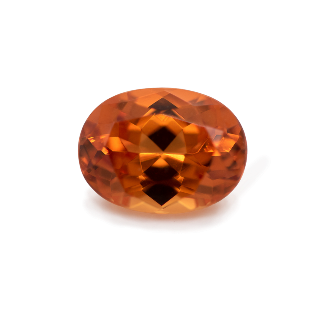 Mandarin Granat - orange, oval, 8x6 mm, 1,72 cts, Nr. MG20002