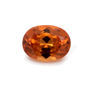 Mandarin Garnet - orange, oval, 8x6 mm, 1.72 cts, No. MG20002