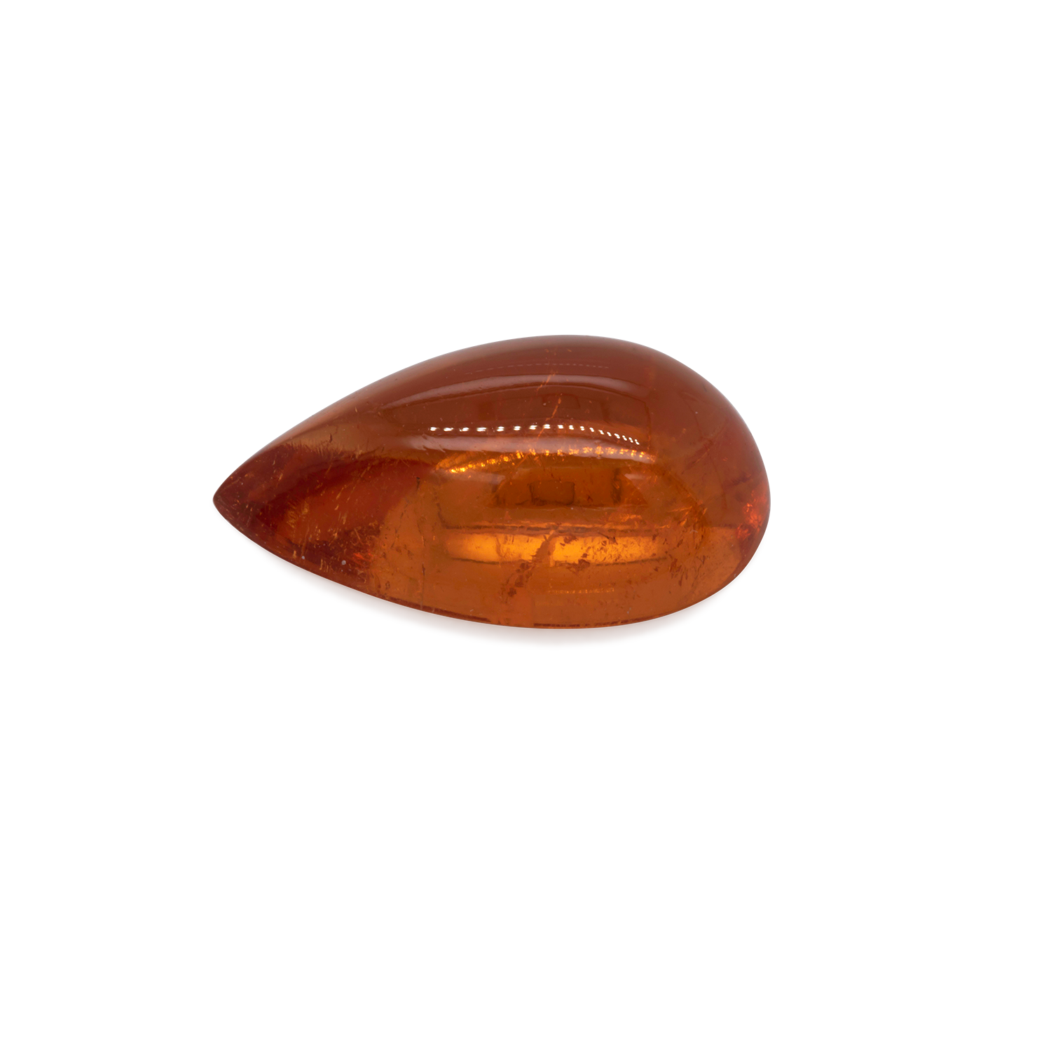 Mandarin Garnet - orange, pearshape, 12.2x7.5 mm, 4.06 cts, No. MG99041