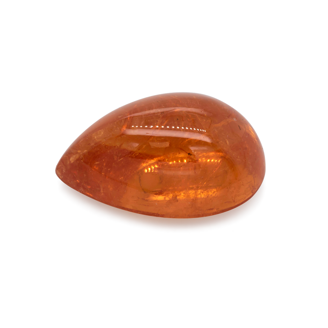 Mandarin Granat - orange, birnform, 10,3x7,1 mm, 3,50 cts, Nr. MG99042