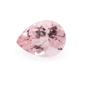 Morganite - pink, pearshape, 8x6 mm, 0.90-1.05 cts, No. MO30001
