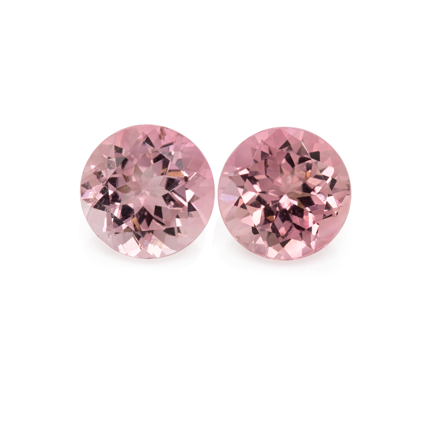 Morganite - pink, round, 6.5x6.5 mm, 2.14 cts, No. MO32005