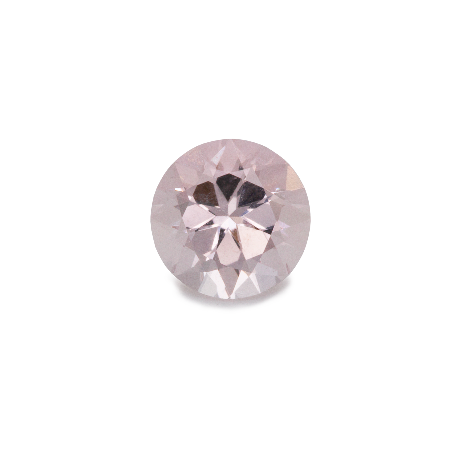 Morganite - pink, round, 4.5x4.5 mm, 0.25-0.34 cts, No. MO33002