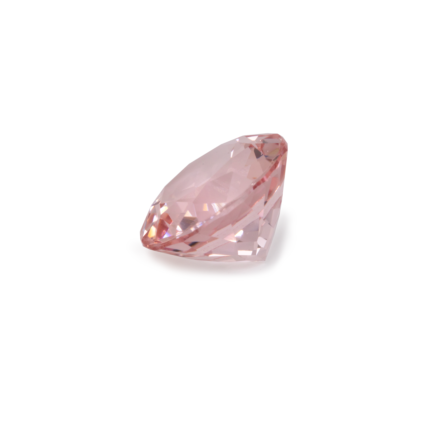 Morganite - pink, round, 8x8 mm, 1.80-1.90 cts, No. MO38001