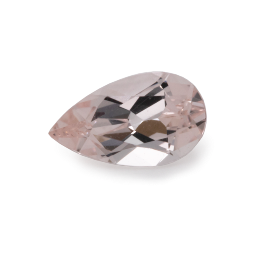 Morganite - pink, pearshape, 5x3 mm, 0.15-0.18 cts, No. MO44001