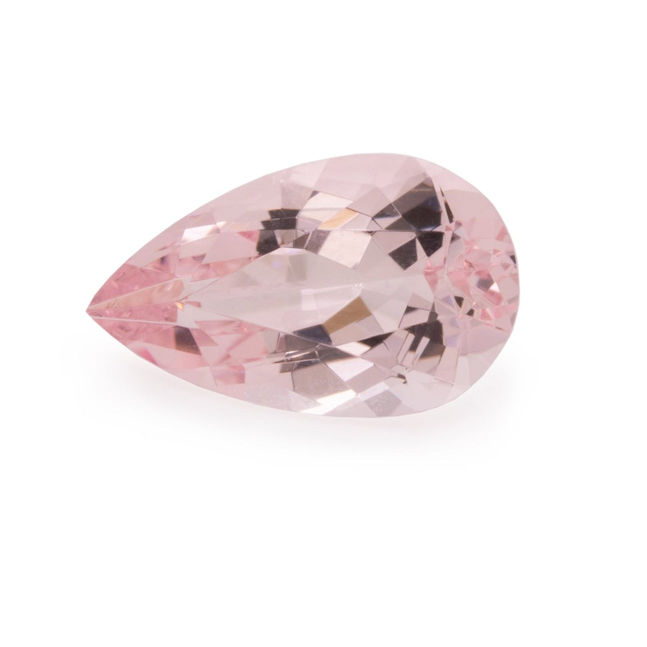 Morganite - pink, pearshape, 10x6 mm, 1.30-1.40 cts, No. MO50001
