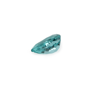 Paraiba Tourmaline - blue/green, pearshape, 8x4.7 mm, 0.81 cts, No. PT80001