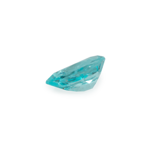 Paraiba Tourmaline - blue/green, pearshape, 6x4.2 mm, 0.38 cts, No. PT90001