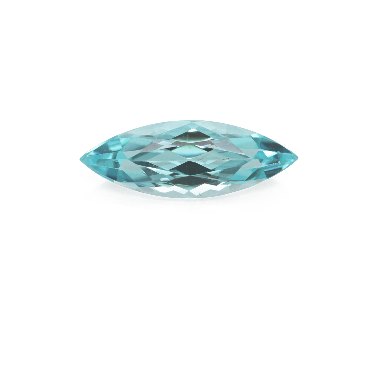 Paraiba Turmalin - blau, navette, 10,8x3,9 mm, 0,68 cts, Nr. PT90015