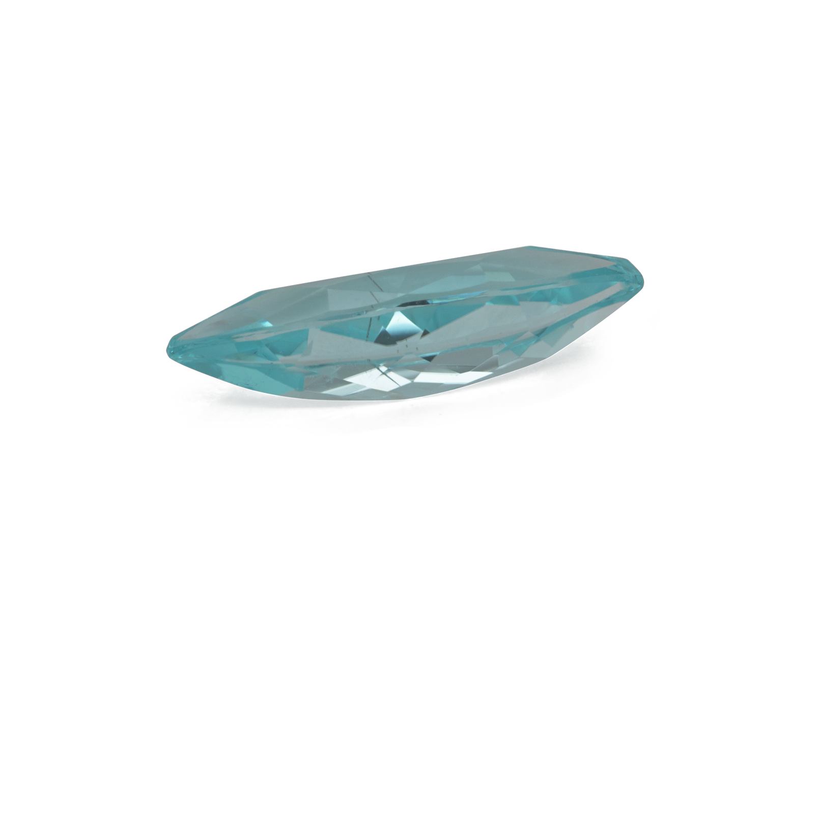Paraiba Turmalin - blau, navette, 10,8x3,9 mm, 0,68 cts, Nr. PT90015