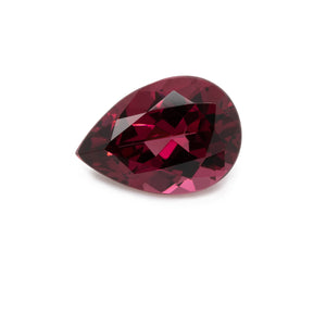 Rhodolite - red/purple, pearshape, 10x7 mm, 2.45 cts, No. RD14001