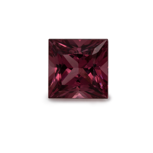 Rhodolite - red/purple, square, 4x4 mm, 0.40 cts, No. RD17001