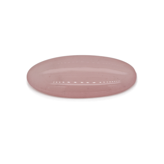 Rosenquarz - rosa, oval, 19,3x9,6 mm, 4,84 cts, Nr. RO00005