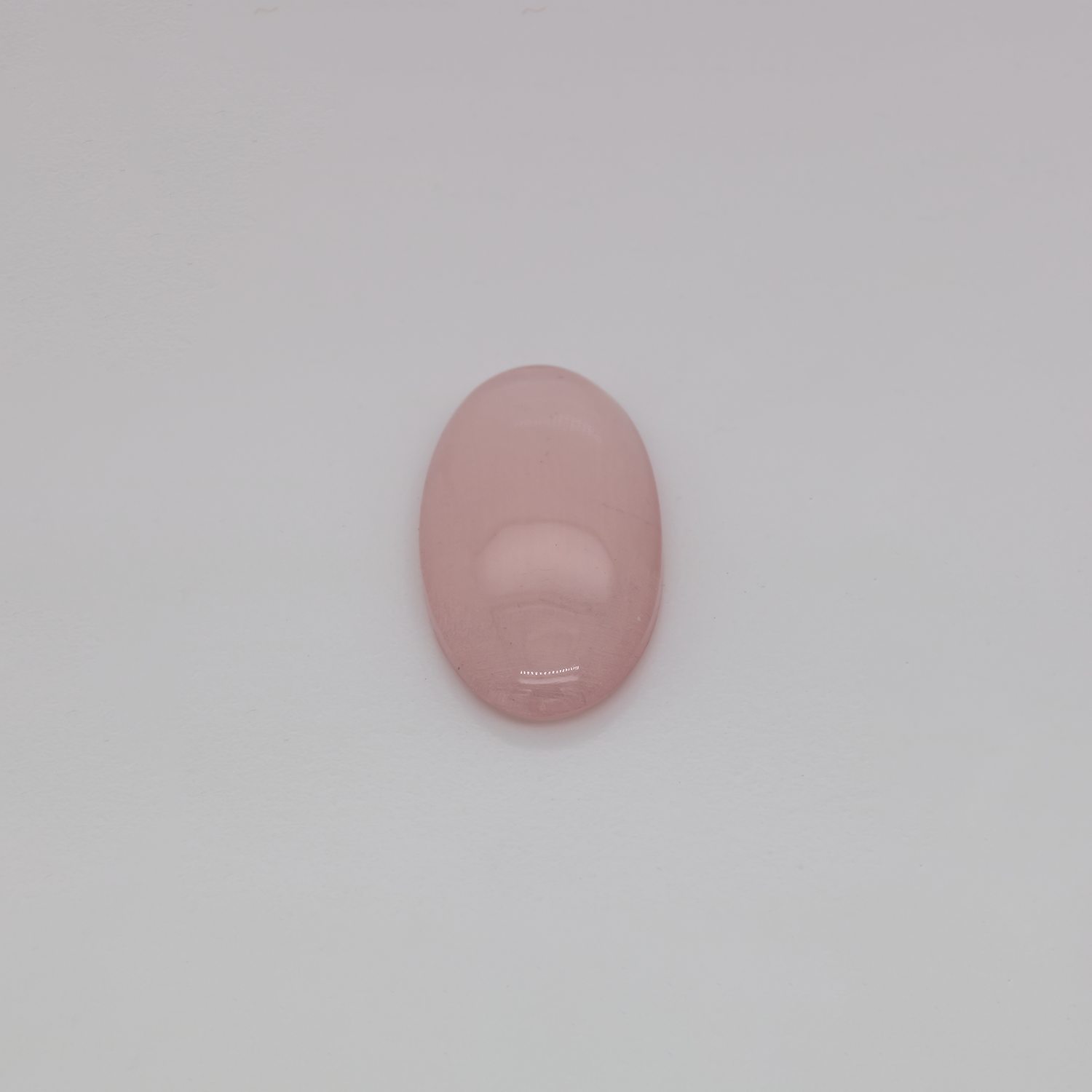 Rosenquarz - rosa, oval, 19,3x9,6 mm, 4,84 cts, Nr. RO00005