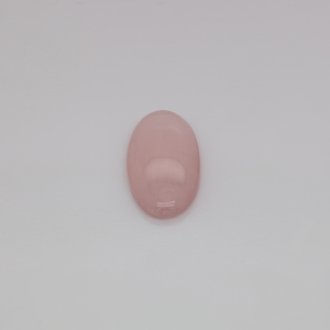 Rose quarz - pink, oval, 19.3x9.6 mm, 4.84 cts, No. RO00005