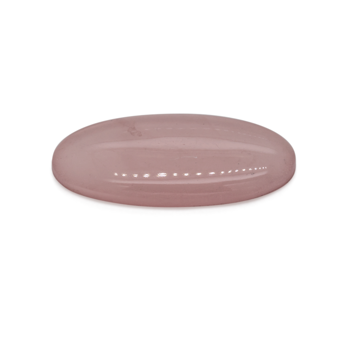Rose quarz - pink, oval 19.6x9.6 mm, 5.10 cts, No. RO00006
