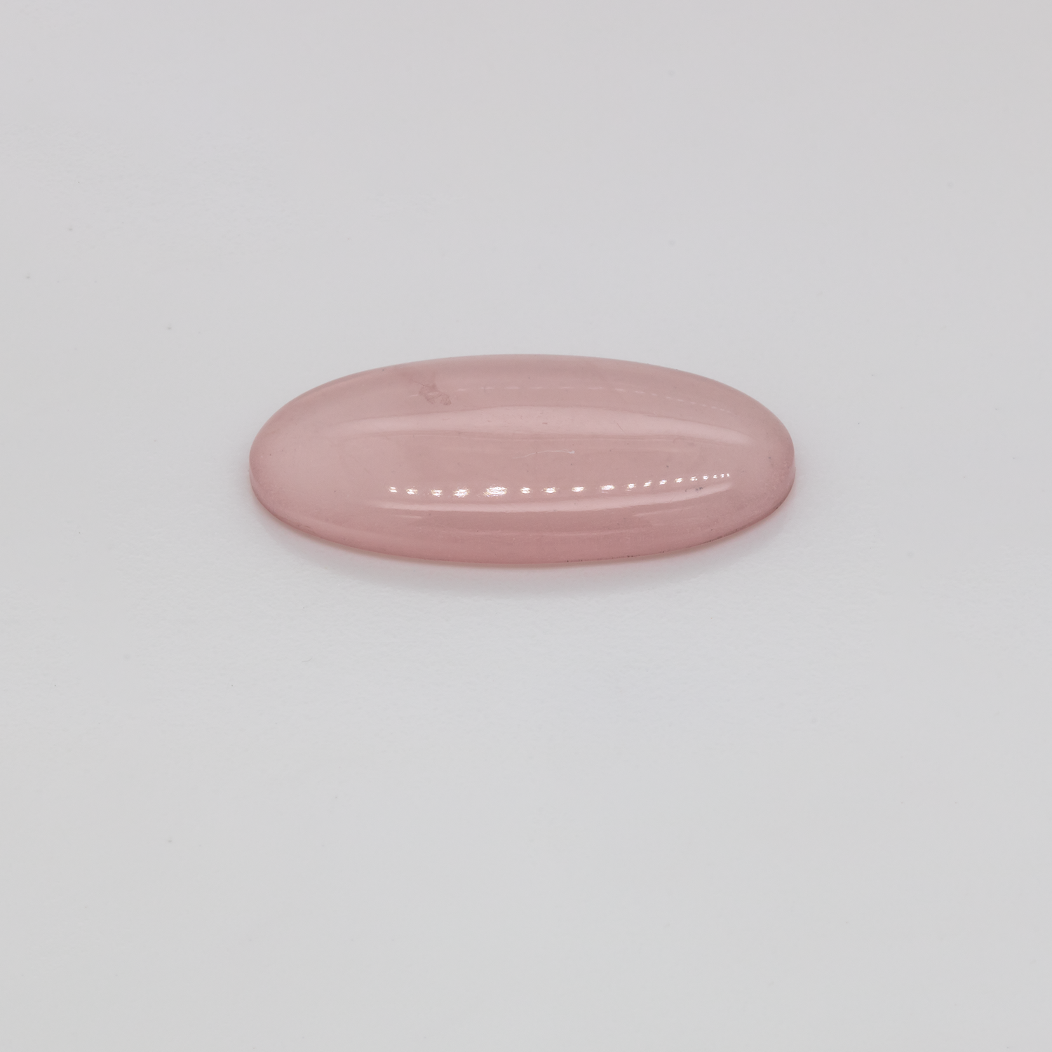 Rose quarz - pink, oval 19.6x9.6 mm, 5.10 cts, No. RO00006