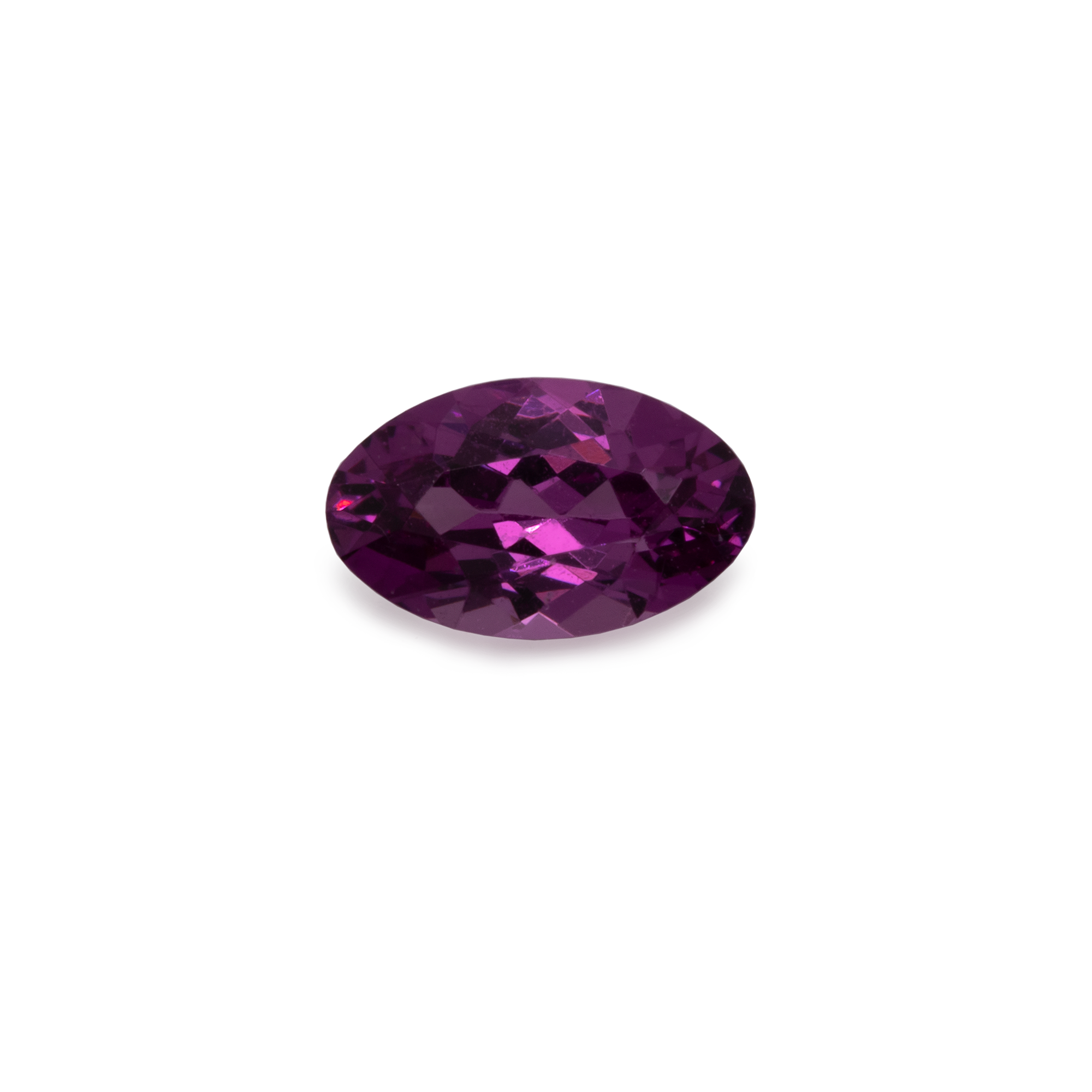 Royal Purple Garnet - purple, oval, 5x3 mm,  0.24-0.27 cts, No. RP11001