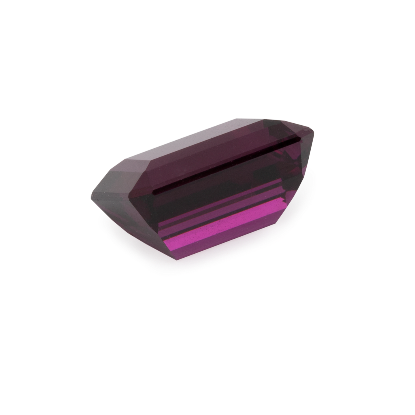 Royal Purple Garnet - lila, achteck, 9,9x7,9 mm, 4,37 cts, Nr. RP56001