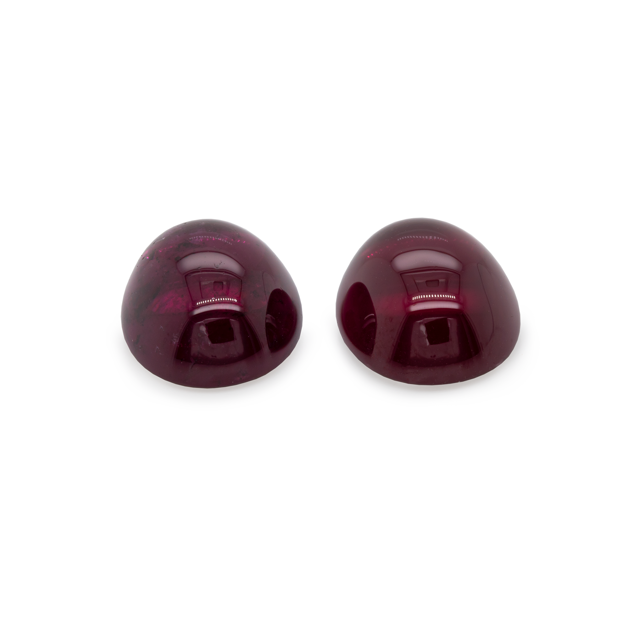 Royal Purple Garnet Pair- purple, oval, 12x10 mm, 14.26 cts, No. RP80001