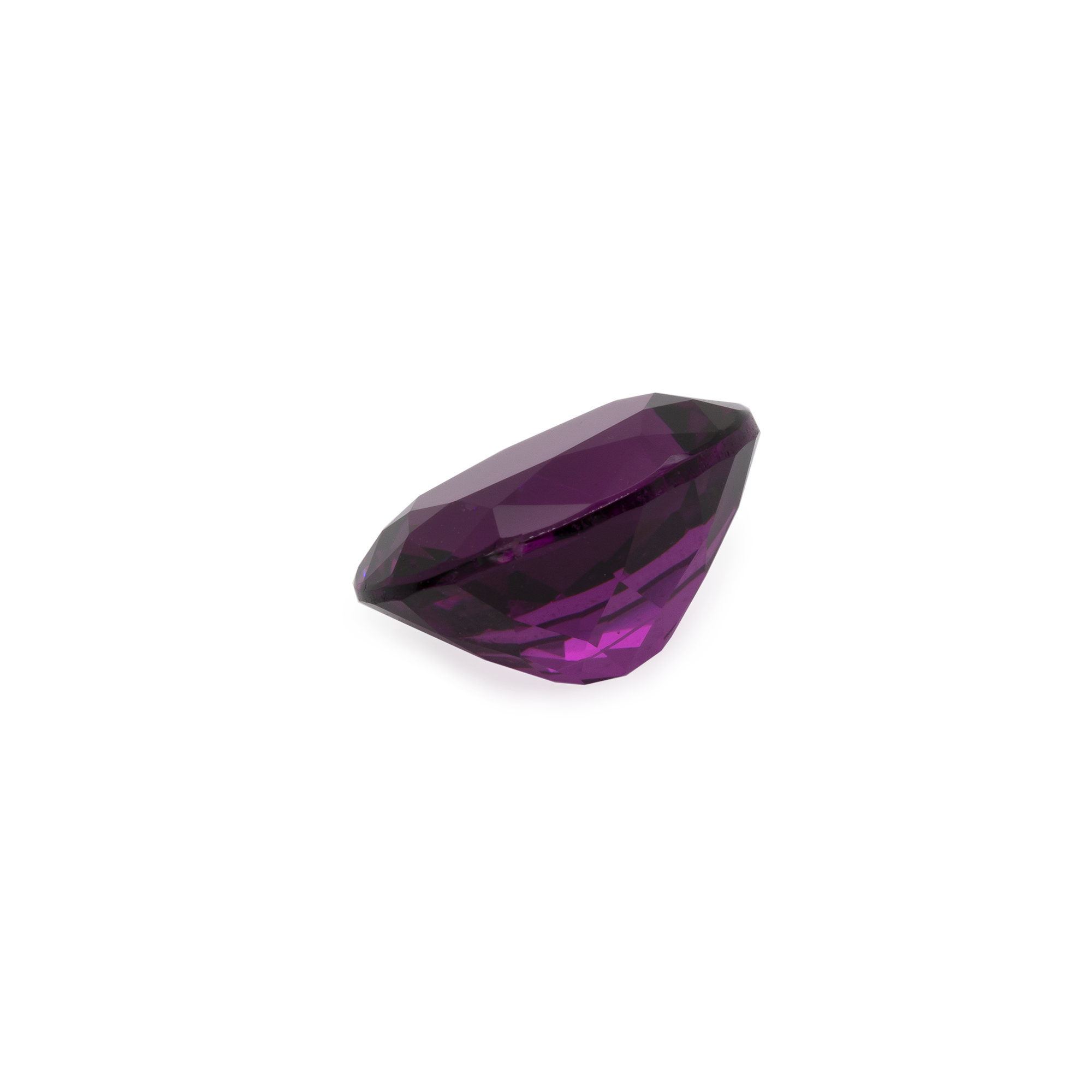 Royal Purple Garnet - purple, oval, 10x8 mm, 3.64 cts, No. RP90001