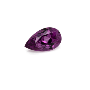 Royal Purple Garnet - purple, pearshape, 5x3 mm, 0.22-0.26 cts, No. RP93002