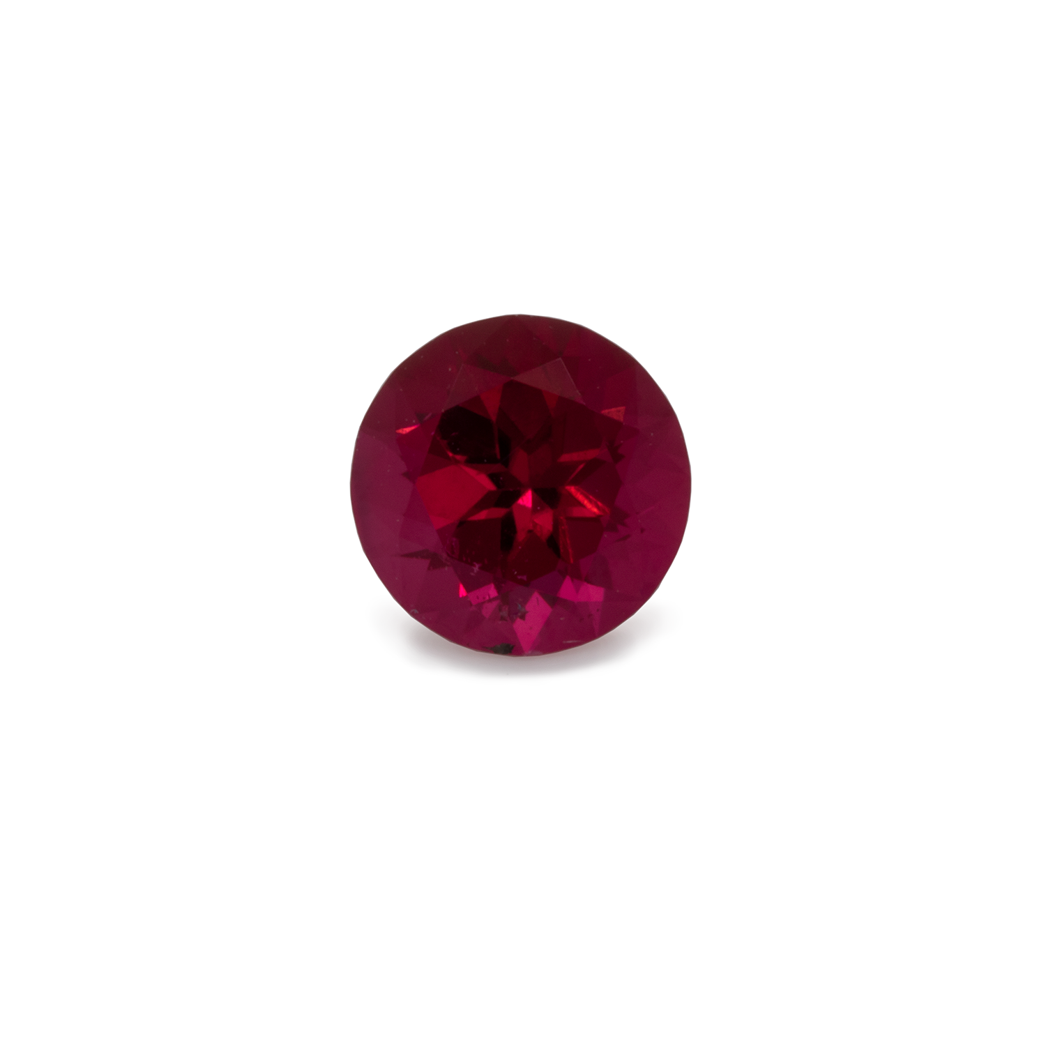 Rubellite - red/pink, round, 4.5x4.5 mm, 0.33 cts, No. RUB15001