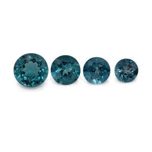 Tourmaline Set - blue, round, 0.27 cts, No. SET99067