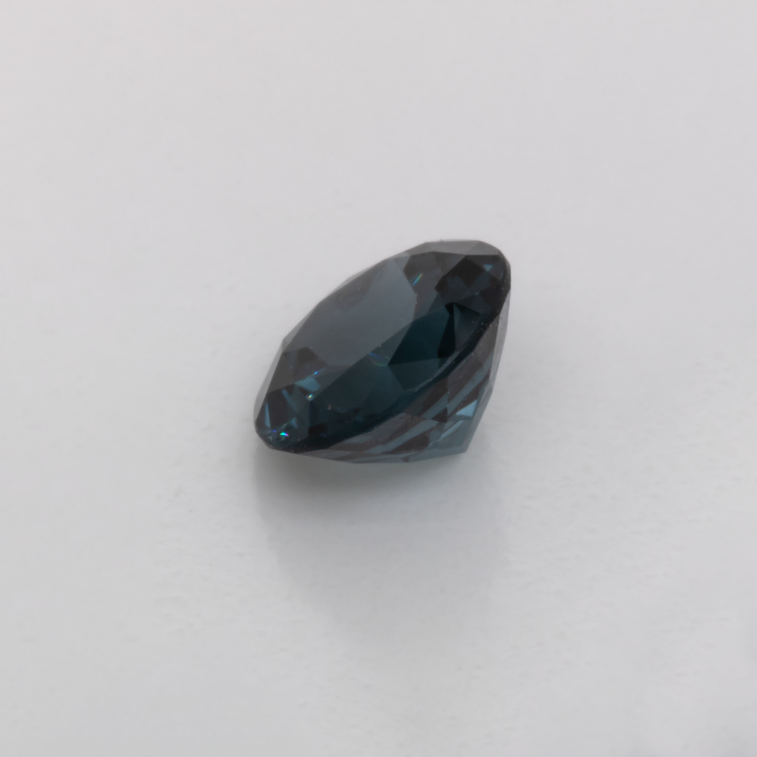 Spinell - blau, rund, 5,1x5,1 mm, 0,56-0,60 cts, Nr. SP90011