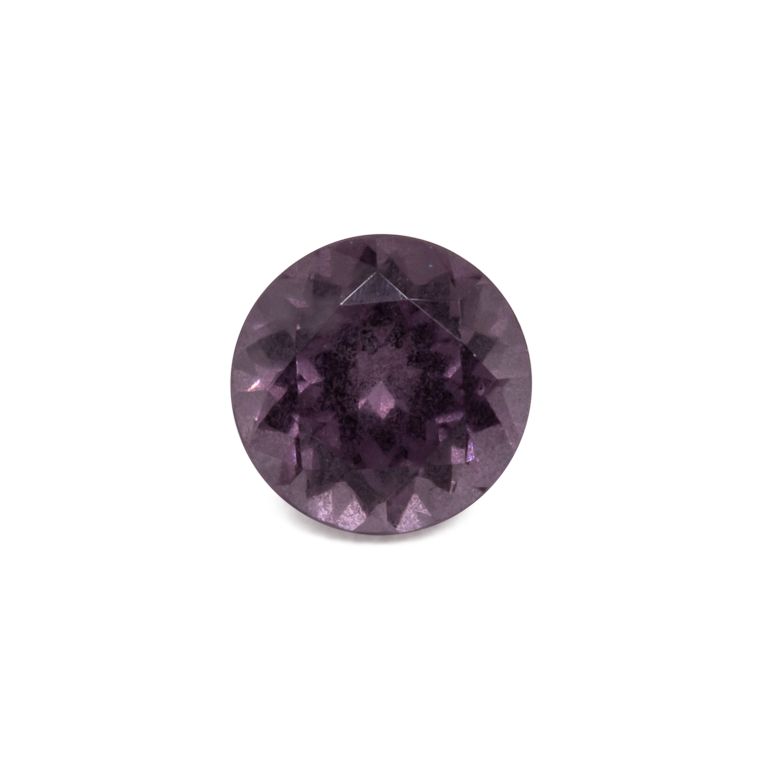 Spinel - purple, round, 5.1x5.1 mm, 0.58 cts, No. SP90017