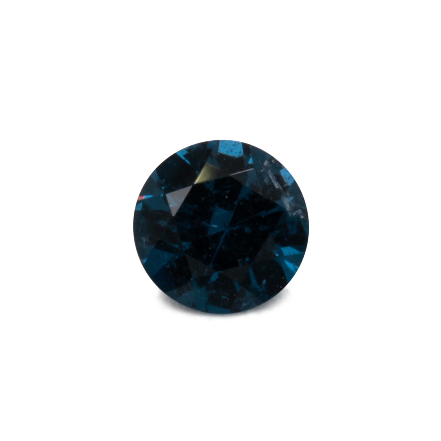 Spinell - blau, rund, 3x3 mm, 0,15 cts, Nr. SP90039