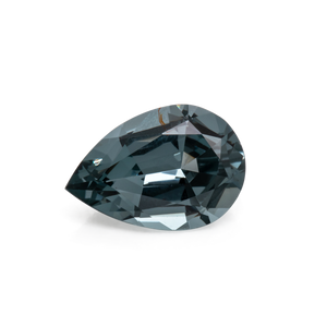 Spinel - grey, pearshape, 9.4x6.5 mm, 1.61 cts, No. SP90045