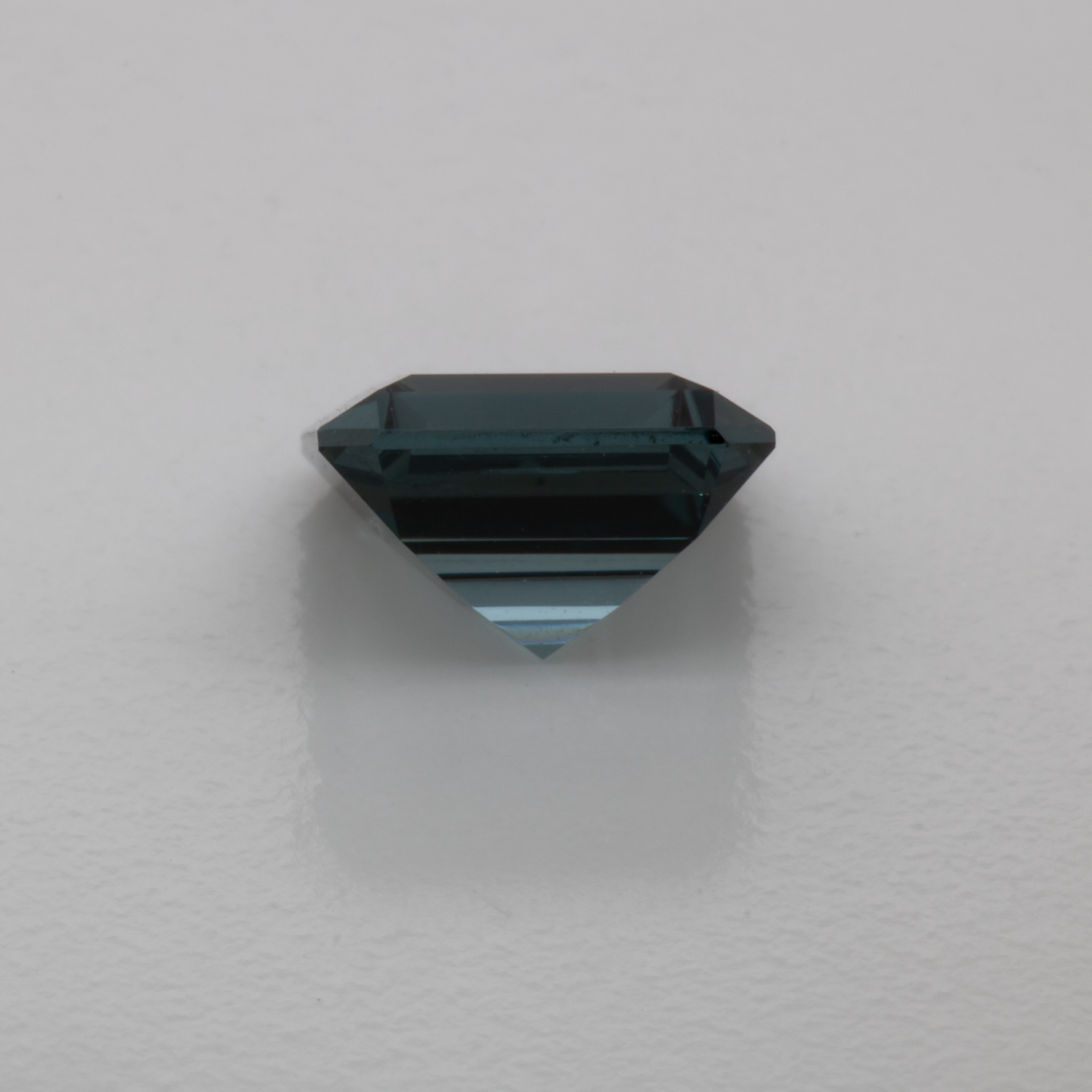 Spinell - grau, asscher, 6x5.6 mm, 1.09 cts, Nr. SP90051