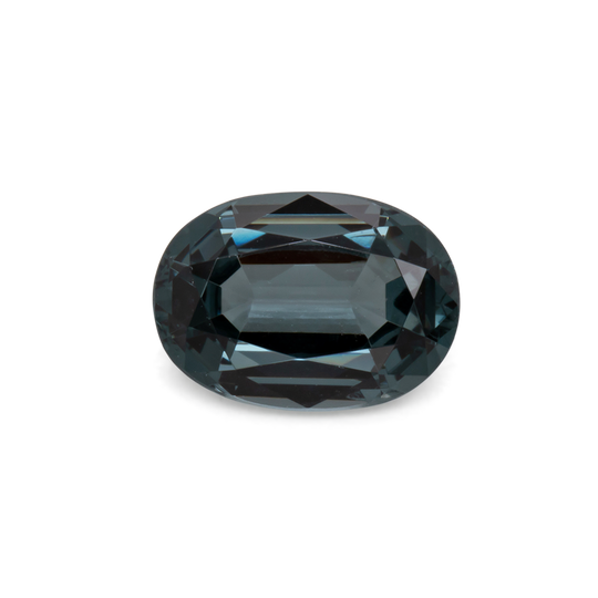 Spinell - grau, oval, 8.5x6 mm, 1.53 cts, Nr. SP90055