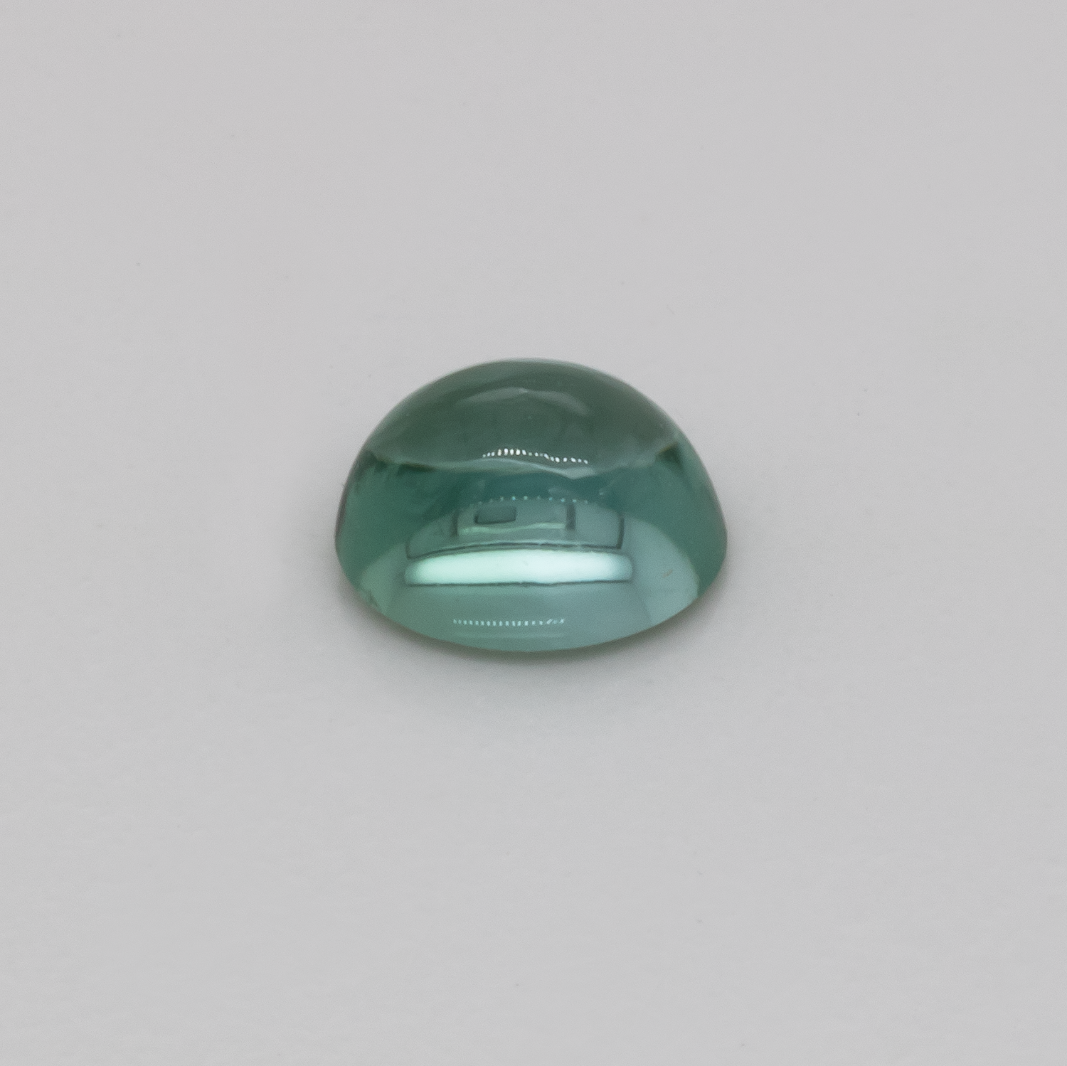 Turmalin - grün/blau, oval, 5x4 mm, 0,45 cts, Nr. TR101303