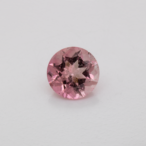 Tourmaline - pink, round, 5.5x5.5 mm, 0.60 cts, No. TR101307
