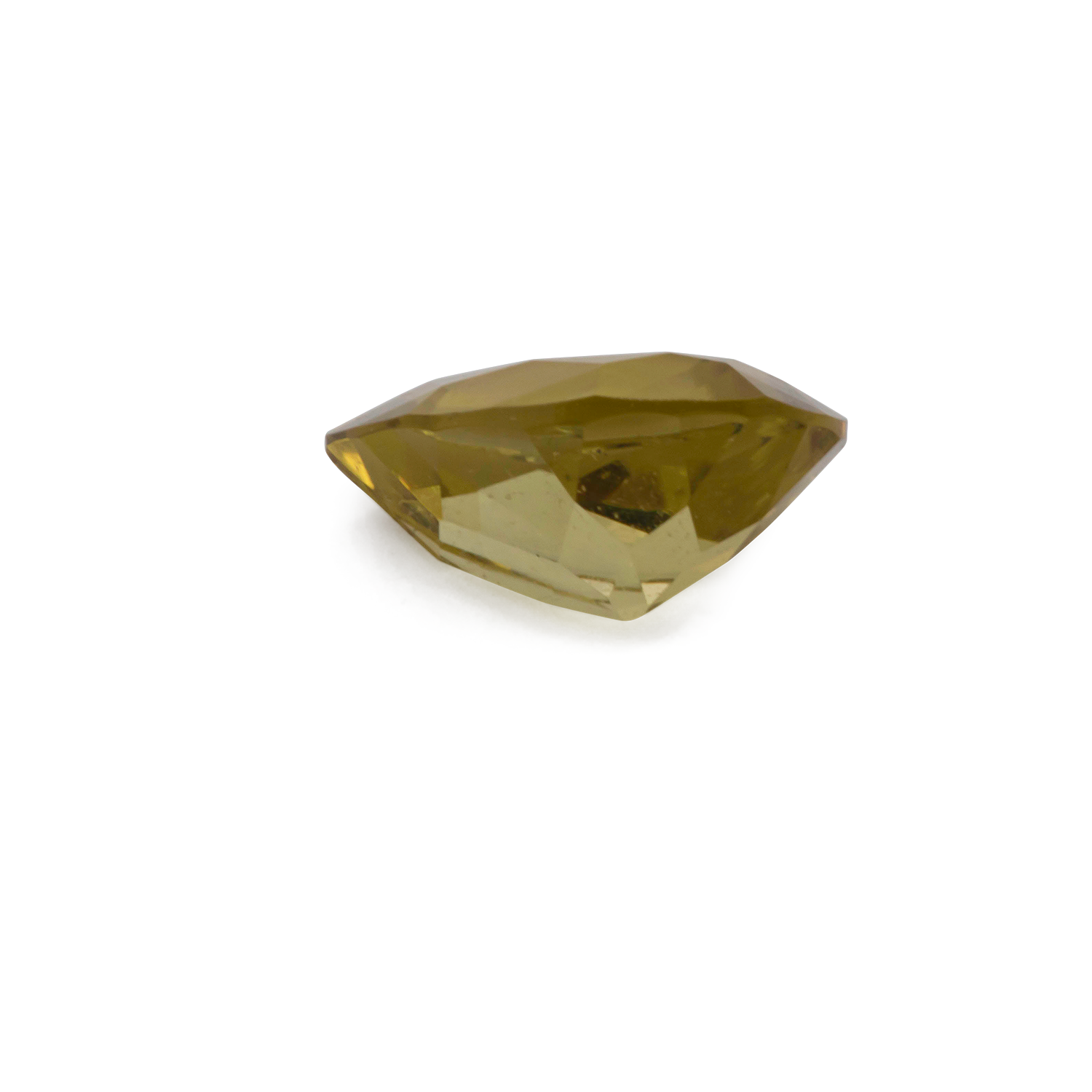 Tourmaline - yellow, pearshape, 8x6 mm, 0.98 cts, No. TR101314