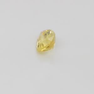 Tourmaline - yellow, pearshape, 8x6 mm, 0.99 cts, No. TR101315