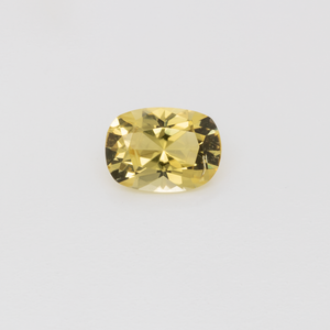 Turmalin - yellow, cushion, 7x5.1 mm, 0.76 cts, Nr. TR101324